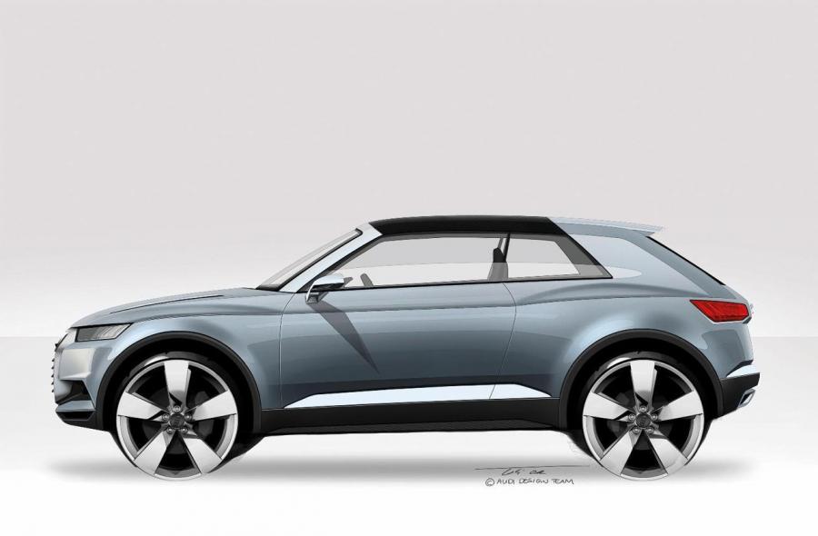 Эскиз Audi Crosslane Coupe Concept 2012 года  (фото 34 из 47)
